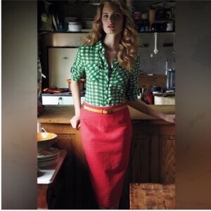 Anthropologie Moulinette Soeurs Foundational Pencil Skirt